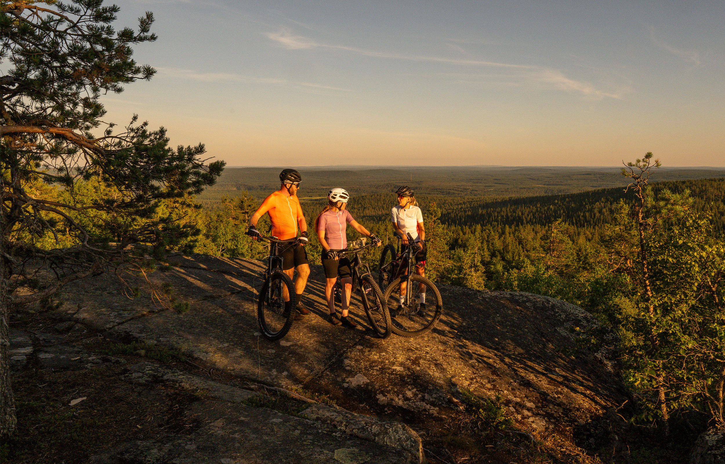 Mountain biking